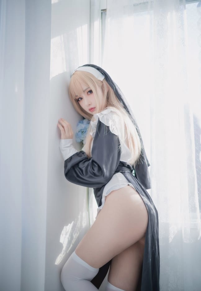 Shika小鹿鹿 NO.108 修女为什么不好好穿衣服[16P-153M] – 艺博图社