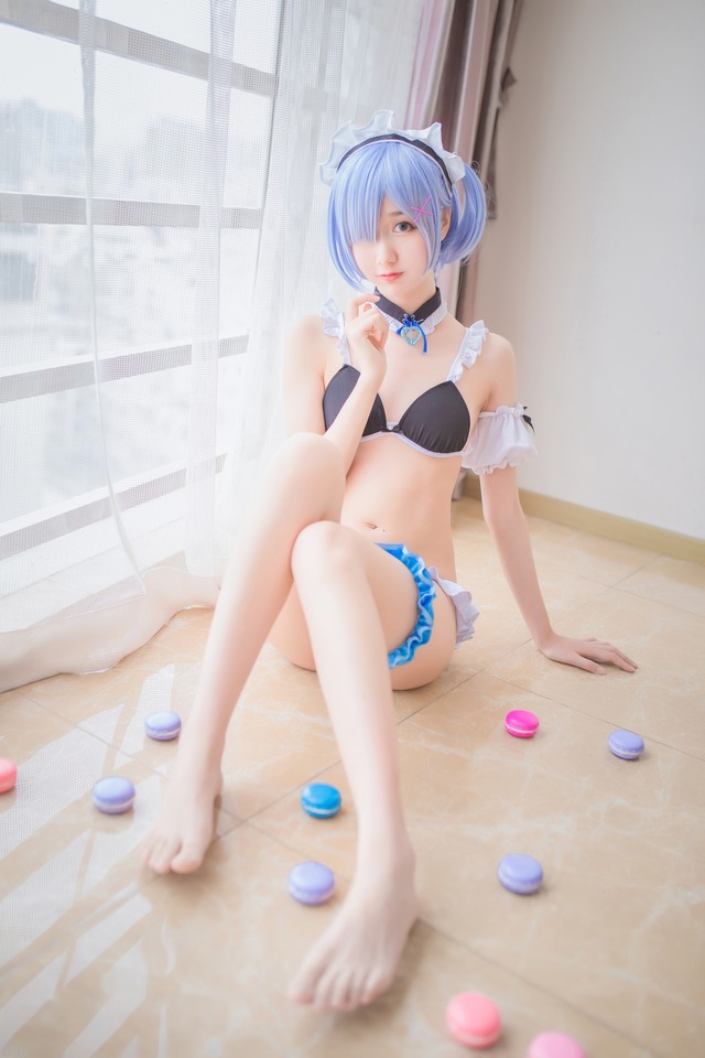 Coser@木绵绵OwO – Vol.020 蕾姆泳装[26P26M] – 艺博图社