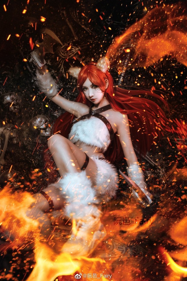 Coser@阮邑_Fairy – VOL.07LOL 卡特琳娜[10P4.73M] – 艺博图社