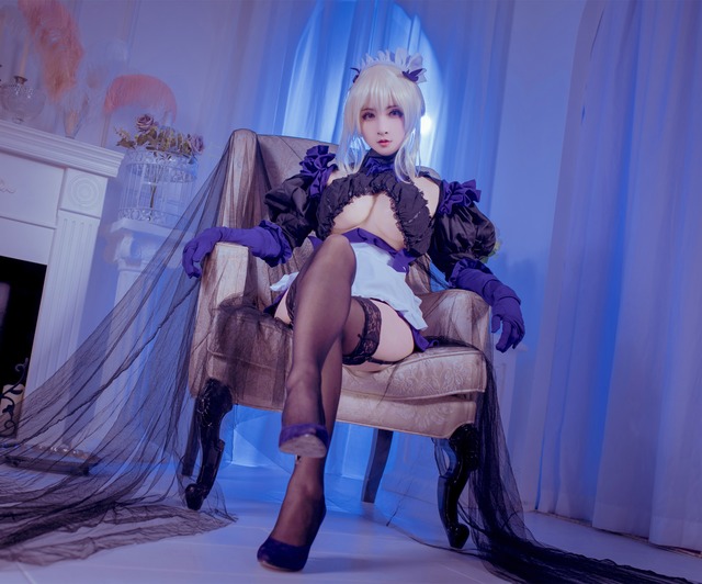 Coser@rioko凉凉子 – Vol.016 黑枪呆女仆[26P1V330M] – 艺博图社