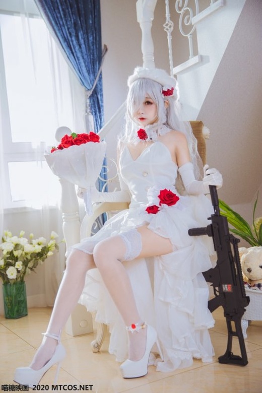 喵糖映画 VOL.123 花嫁COS[40P/479M] – 艺博图社